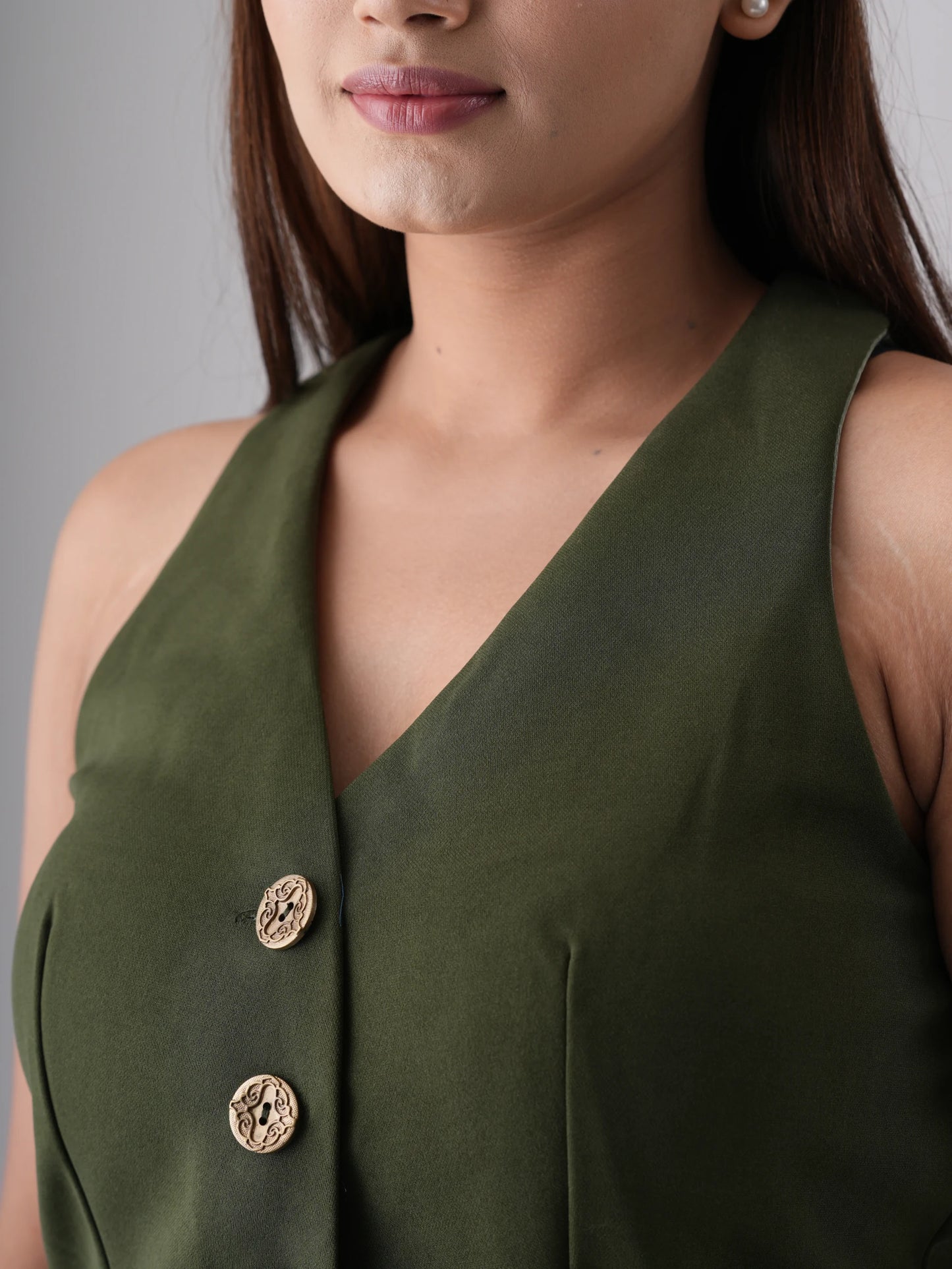 Emerald Green Top Pant Co-Ord Set