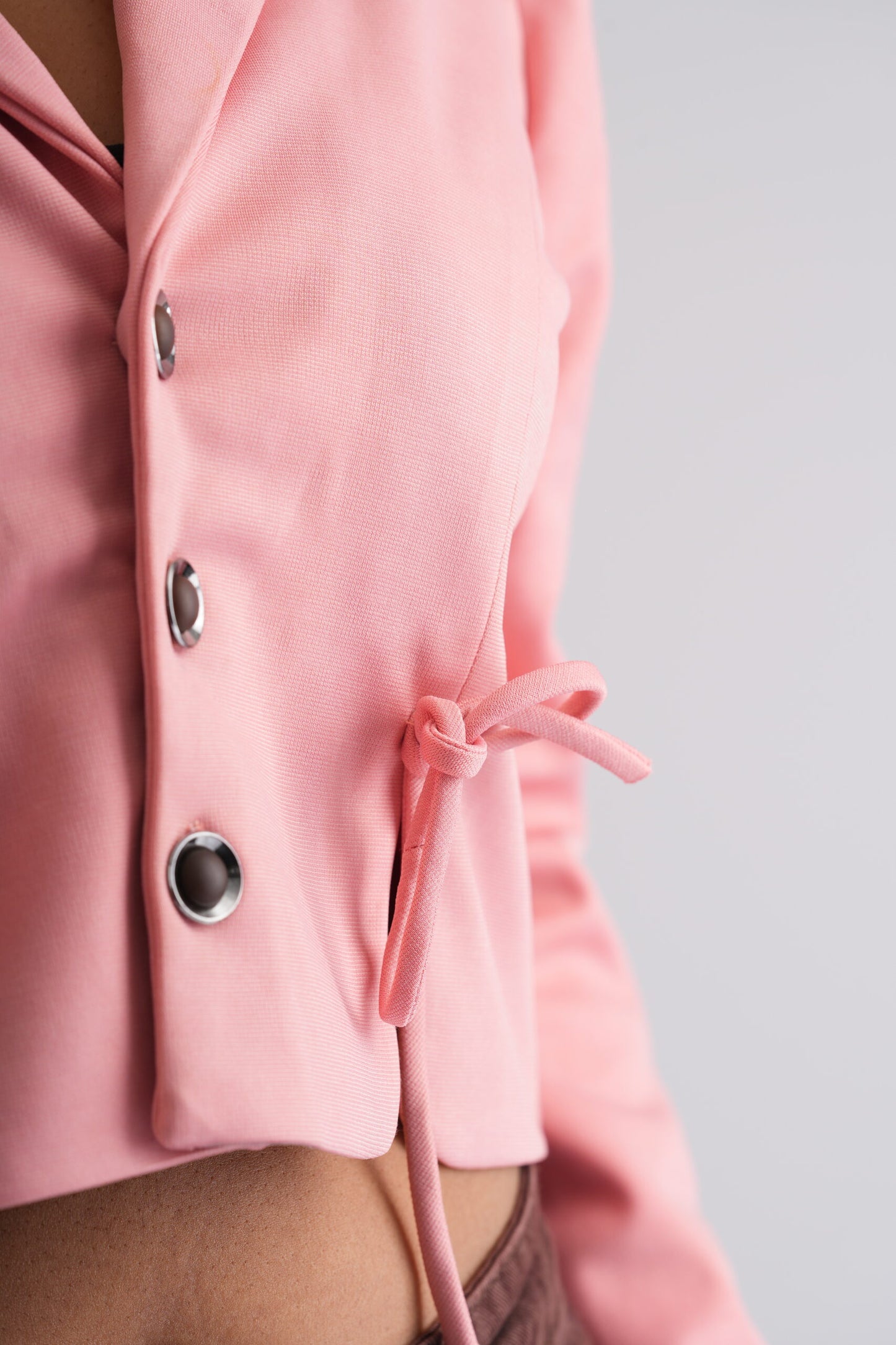 Royal Pink Crop Coat