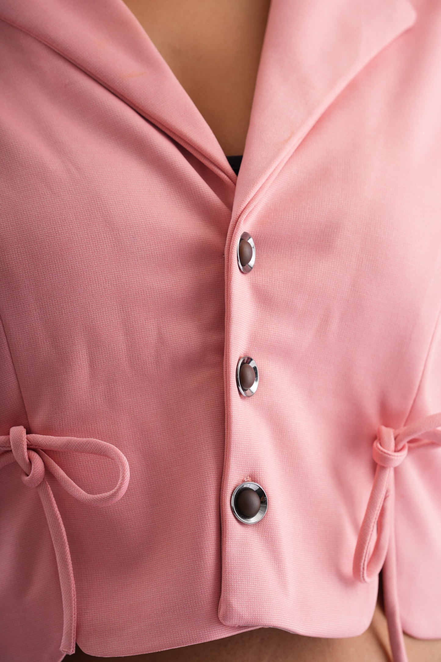 Royal Pink Crop Coat