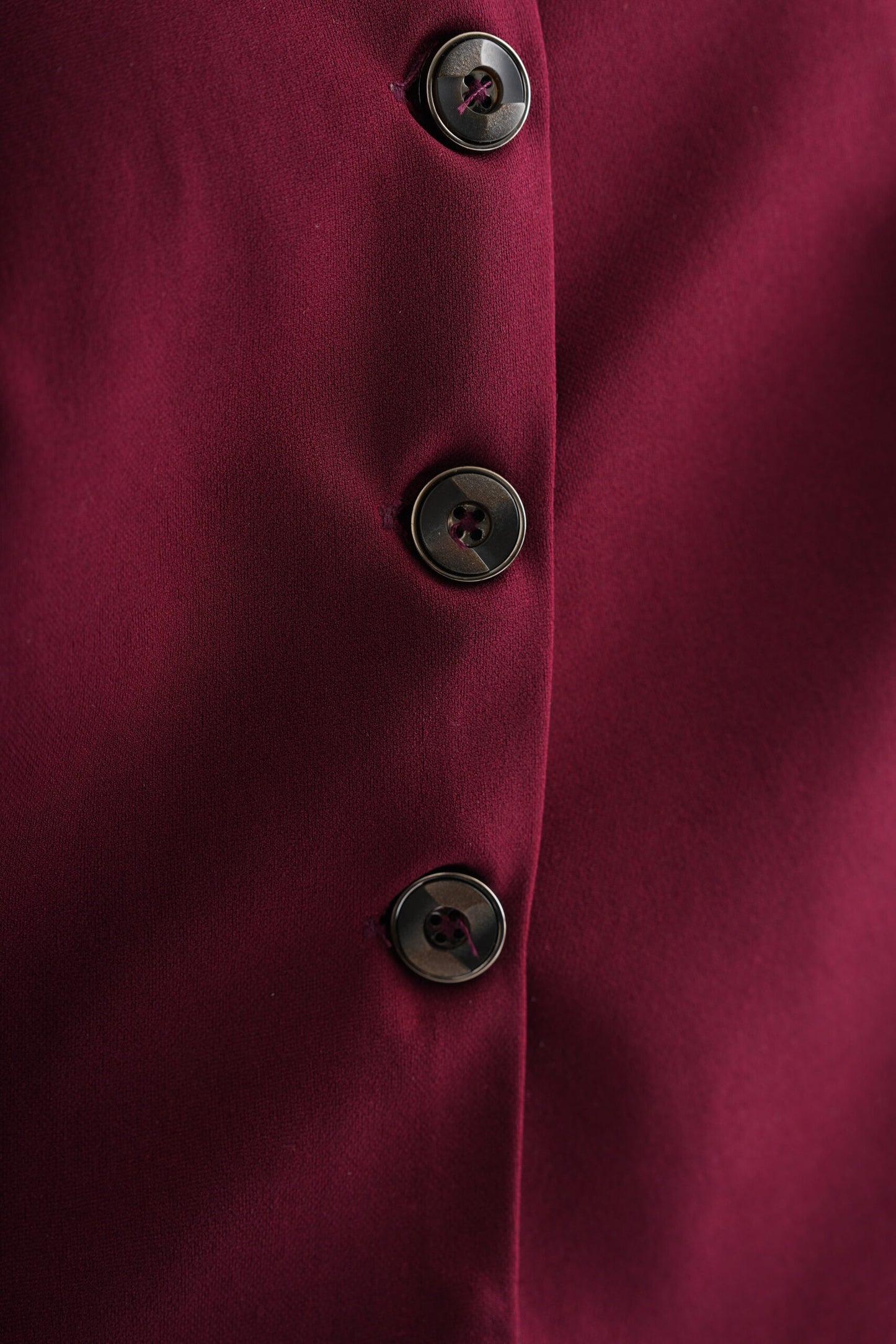 zoom view of Crimson Waist Coat Pant Co Ord Set