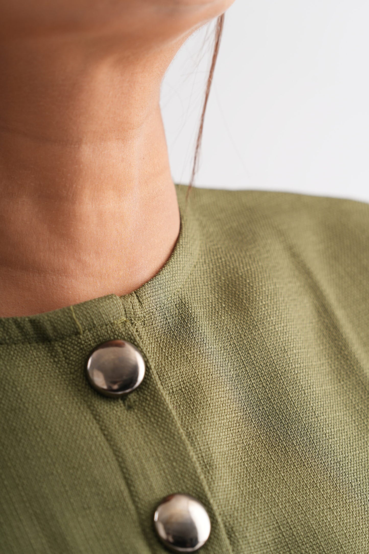 Women Sage Green Crop Top