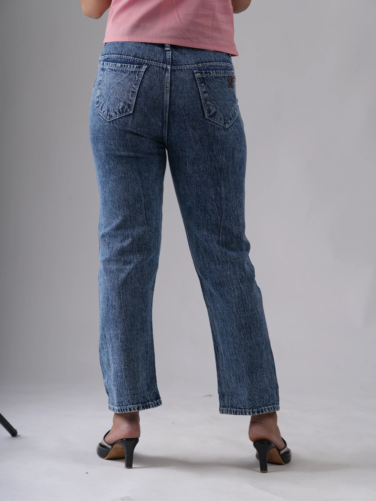 DARK SHADED BLUE WOMENS JEANS
