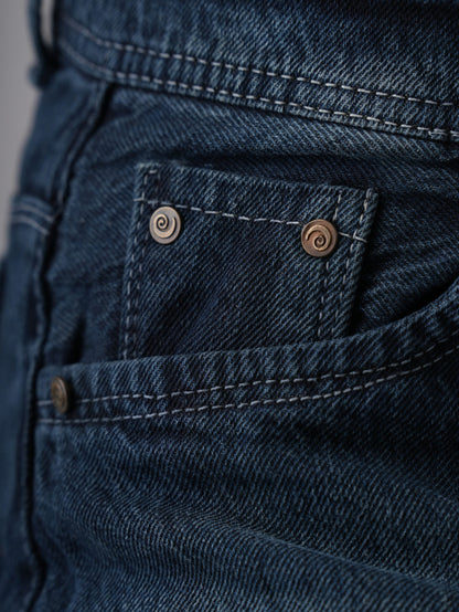 BOOT FIT DARK BLUE WOMENS JEANS