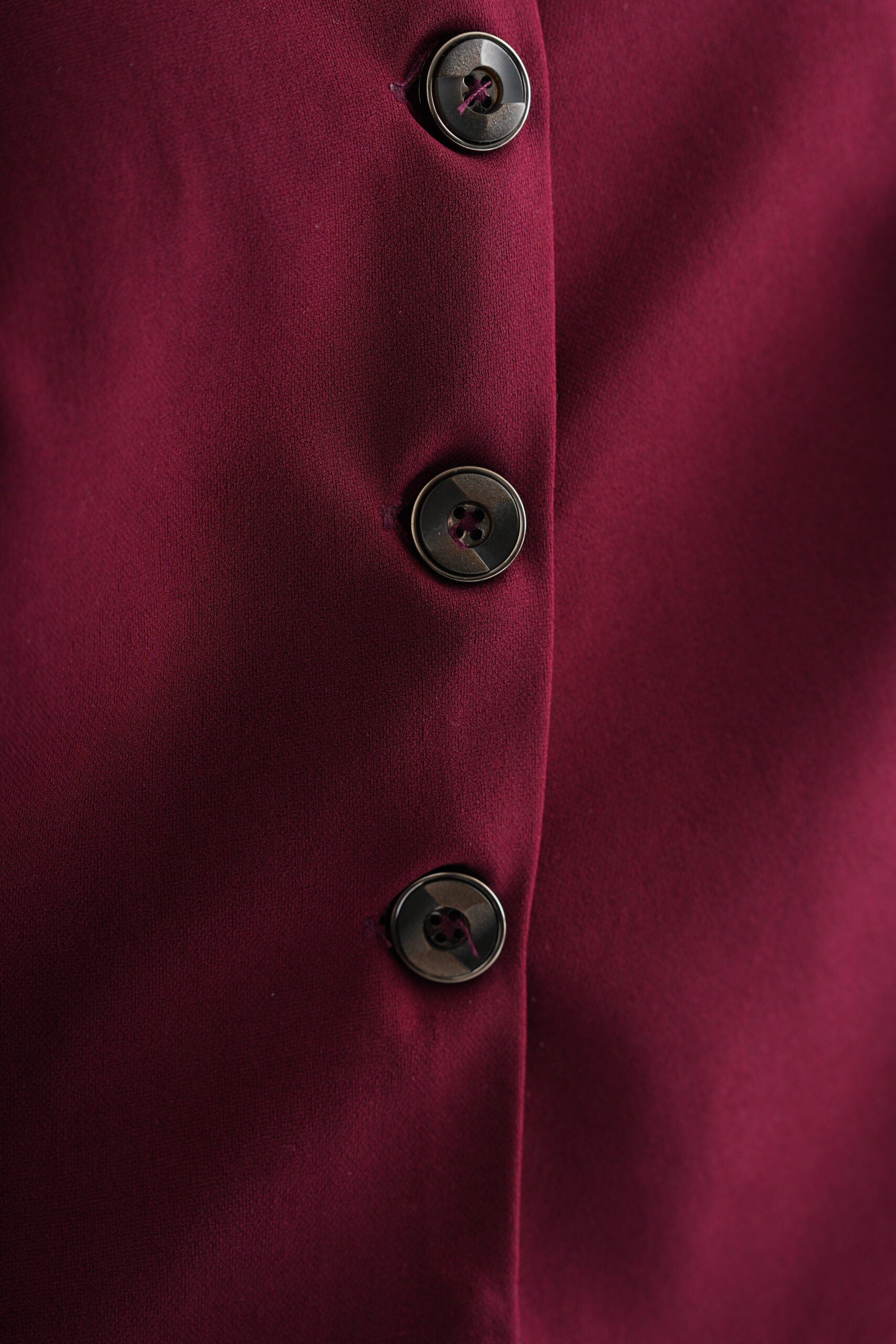 zoom view of Crimson Waist Coat Pant Co Ord Set