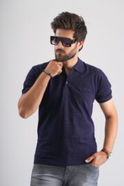 Navy Blue Polo T-Shirt